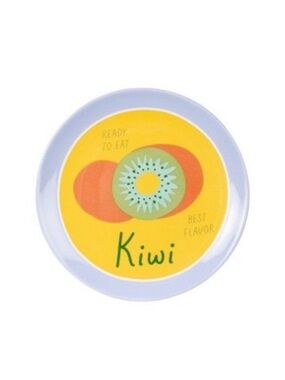 Kiwi Fruit Ceramic Decorative Plate Target Bullseye Playground Spring 2026